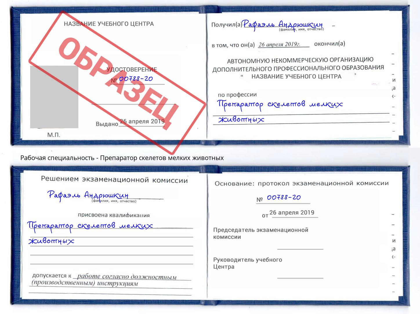 Препаратор скелетов мелких животных Барнаул