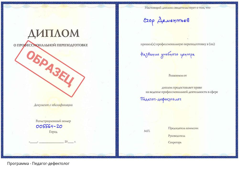 Педагог-дефектолог Барнаул